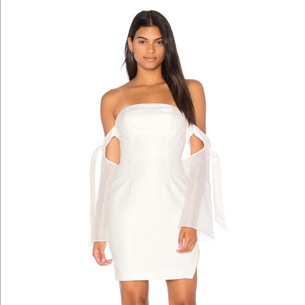 Revolve Ivory Dress